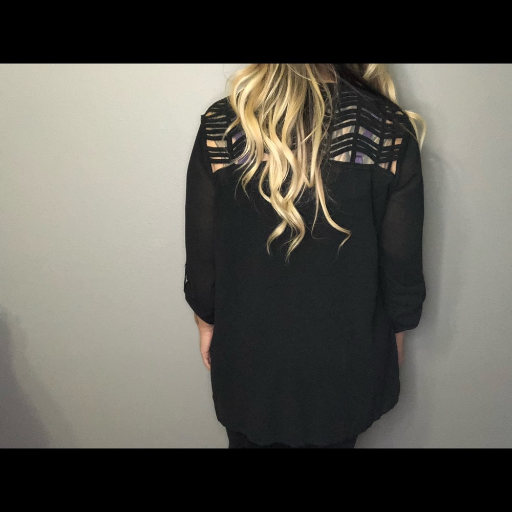 Forever 21 PLUS sheer cover up